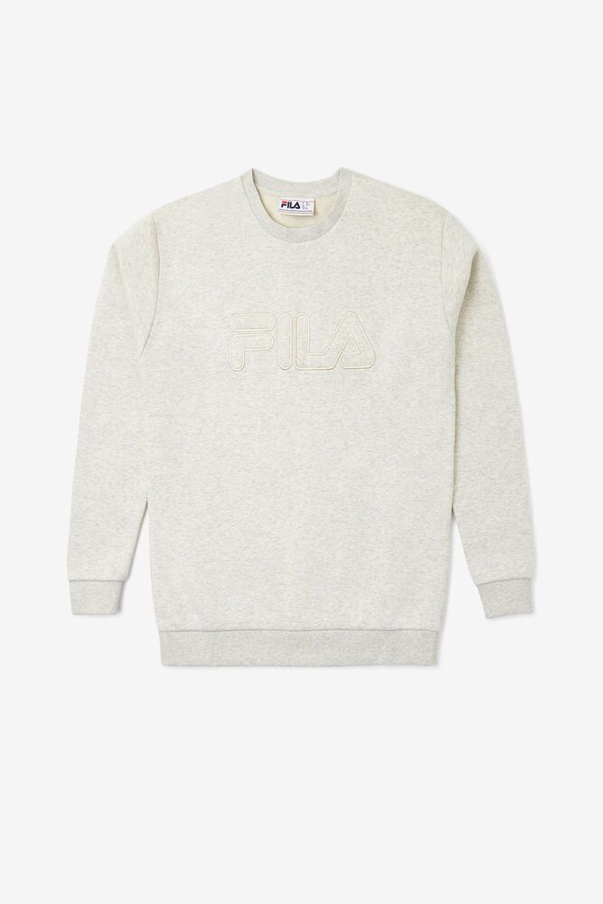 Fila Sweatshirt Womens White - Riksha - Philippines 1302647-GY